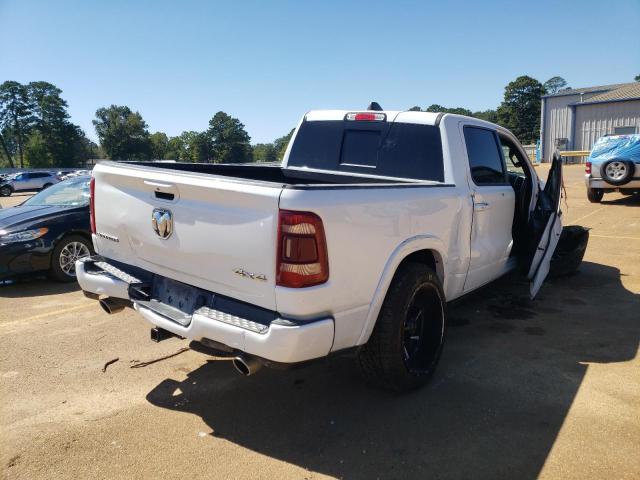 1C6SRFJT1KN879807 - 2019 RAM 1500 LARAM WHITE photo 4