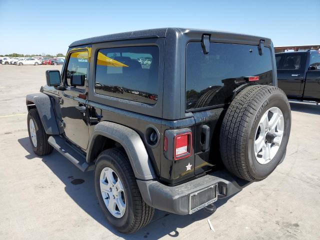 1C4GJXAN1MW795786 - 2021 JEEP WRANGLER S შავი ფოტო 3