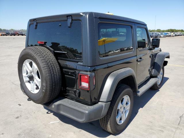 1C4GJXAN1MW795786 - 2021 JEEP WRANGLER S შავი ფოტო 4