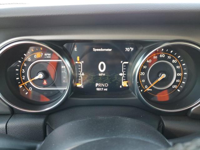 1C4GJXAN1MW795786 - 2021 JEEP WRANGLER S შავი ფოტო 8