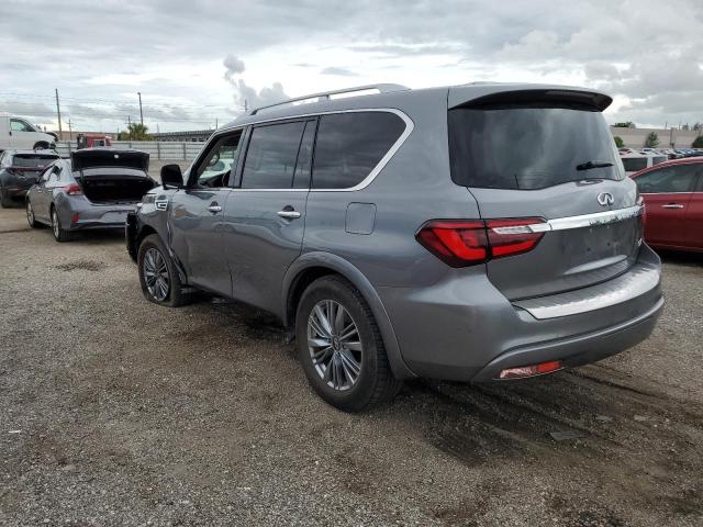 JN8AZ2AF5M9719775 - 2021 INFINITI QX80 LUXE GRAY photo 2