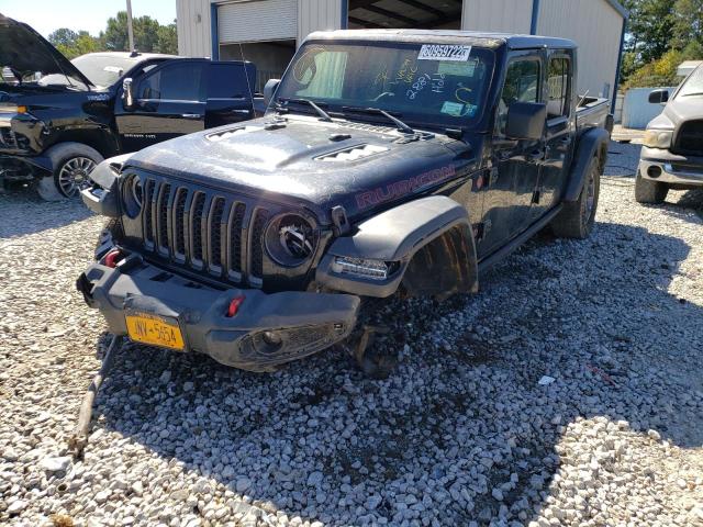 1C6JJTBG9LL198097 - 2020 JEEP GLADIATOR BLACK photo 2