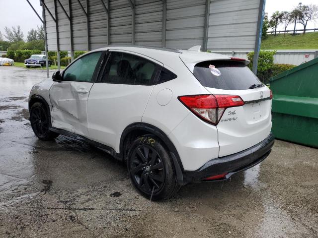 3CZRU5H13MM722629 - 2021 HONDA HR-V SPORT WHITE photo 3