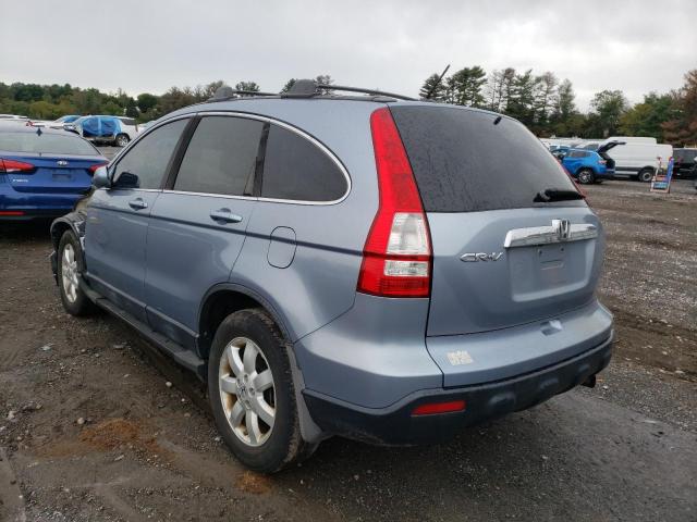 5J6RE48727L015359 - 2007 HONDA CR-V EXL BLUE photo 3