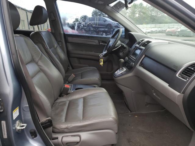 5J6RE48727L015359 - 2007 HONDA CR-V EXL BLUE photo 5