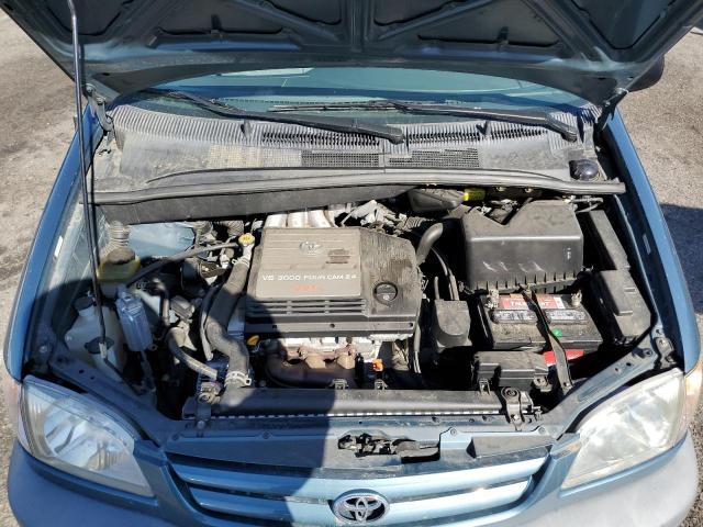 4T3ZF13C72U449594 - 2002 TOYOTA SIENNA LE BLUE photo 7