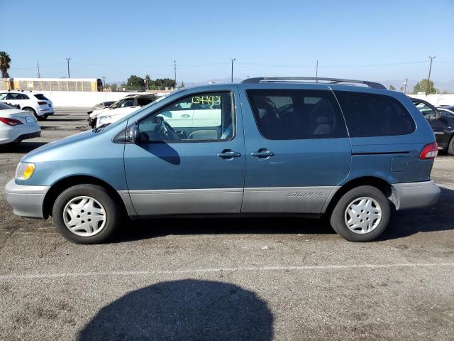 4T3ZF13C72U449594 - 2002 TOYOTA SIENNA LE BLUE photo 9