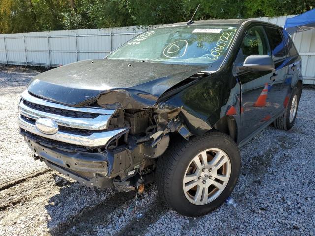 2FMDK3GC7DBA58023 - 2013 FORD EDGE SE BLACK photo 2