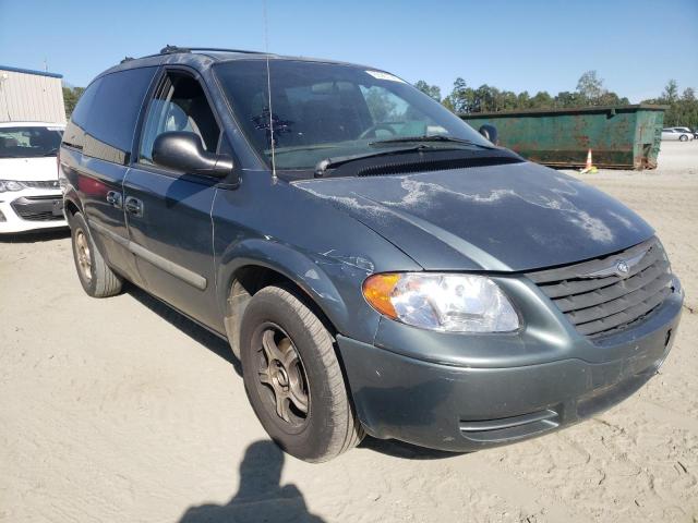 1C4GP45R85B162091 - 2005 CHRYSLER TOWN & COU GREEN photo 1