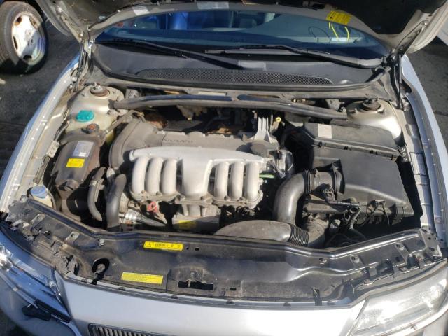 YV1TS94D611156851 - 2001 VOLVO S80 GRAY photo 7