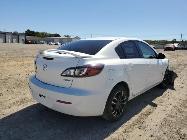 JM1BL1U79D1830957 - 2013 MAZDA 3 I WHITE photo 4