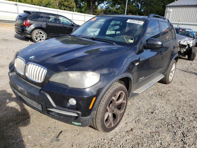 5UXFE83579L169072 - 2009 BMW X5 XDRIVE4 BLACK photo 2