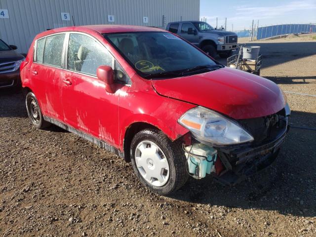 3N1BC13E47L360188 - 2007 NISSAN VERSA S RED photo 1