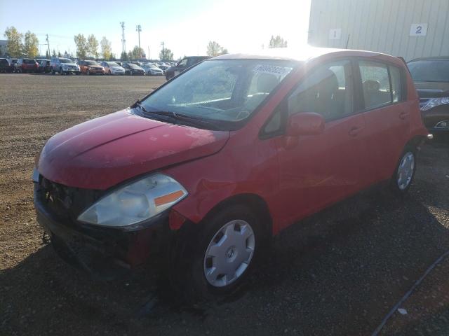 3N1BC13E47L360188 - 2007 NISSAN VERSA S RED photo 2