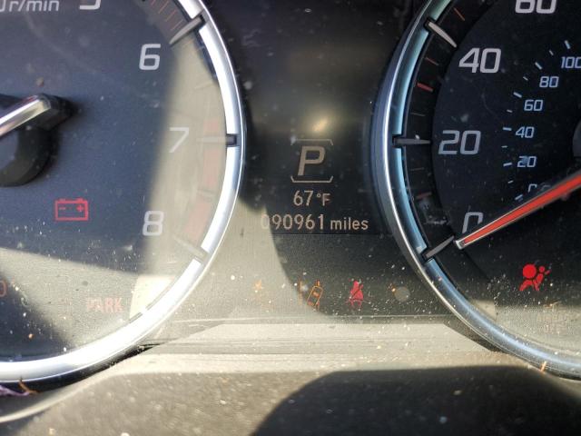 19UUB3F67JA001524 - 2018 ACURA TLX TECH+A GRAY photo 8