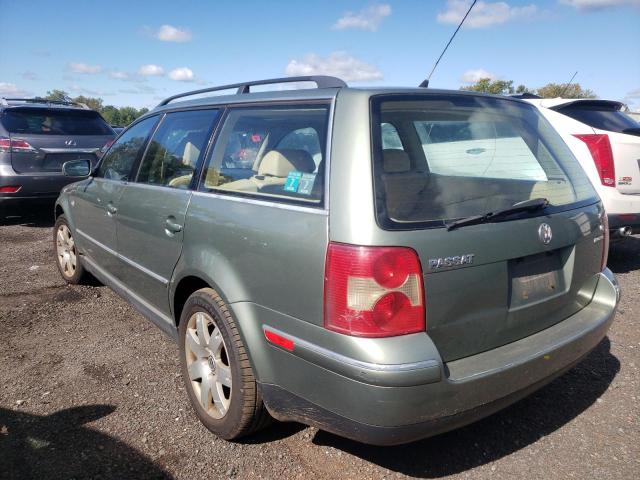 WVWYH63B12E006441 - 2002 VOLKSWAGEN PASSAT GLX Yaşıl foto 3
