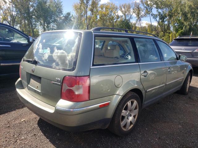 WVWYH63B12E006441 - 2002 VOLKSWAGEN PASSAT GLX Yaşıl foto 4