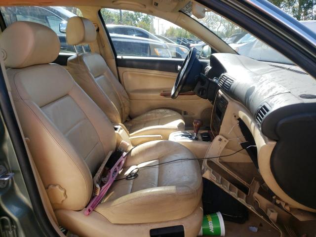 WVWYH63B12E006441 - 2002 VOLKSWAGEN PASSAT GLX Yaşıl foto 5