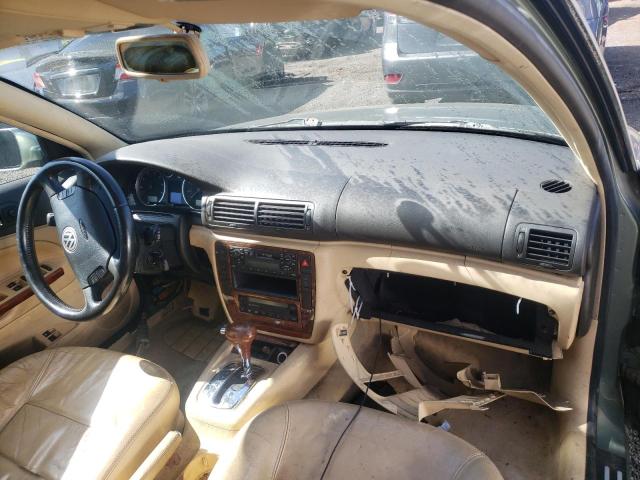 WVWYH63B12E006441 - 2002 VOLKSWAGEN PASSAT GLX Yaşıl foto 9