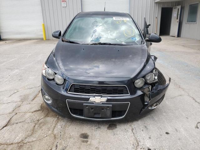 1G1JC5SH8E4132802 - 2014 CHEVROLET SONIC BLACK photo 7