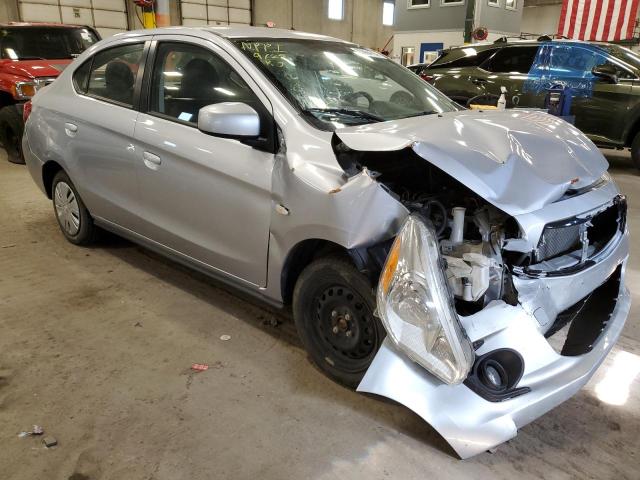 ML32F3FJ7LHF01052 - 2020 MITSUBISHI MIRAGE G4 SILVER photo 1