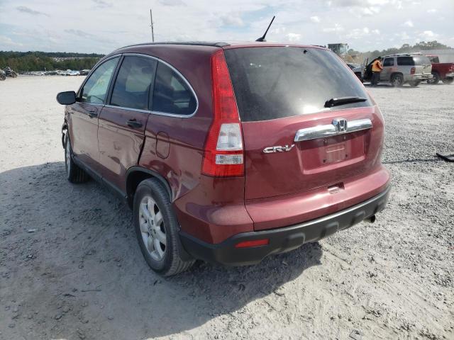 5J6RE48519L024944 - 2009 HONDA CR-V EX RED photo 3