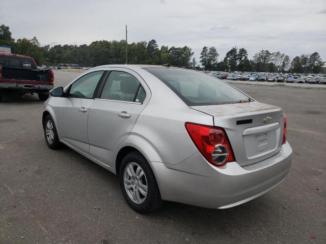 1G1JA5SH6D4101987 - 2013 CHEVROLET SONIC LS SILVER photo 3