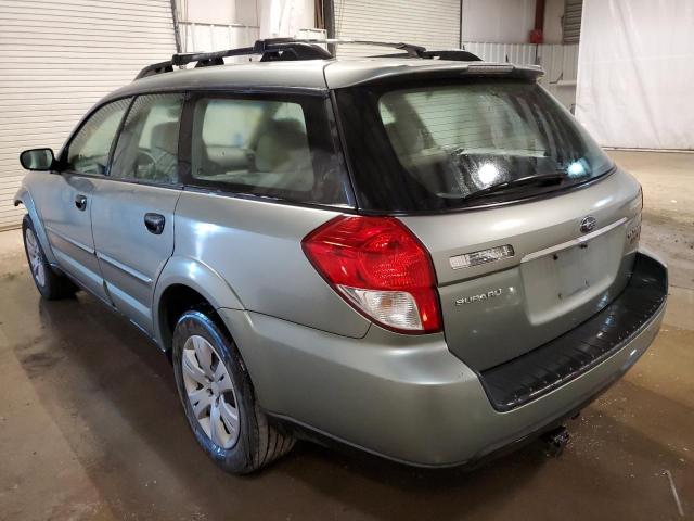 4S4BP60C096332320 - 2009 SUBARU OUTBACK TURQUOISE photo 3