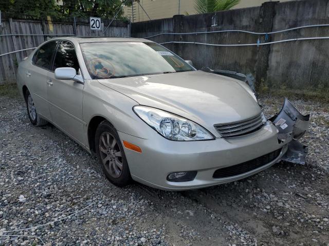 JTHBF30G220044587 - 2002 LEXUS ES 300 BEIGE photo 1