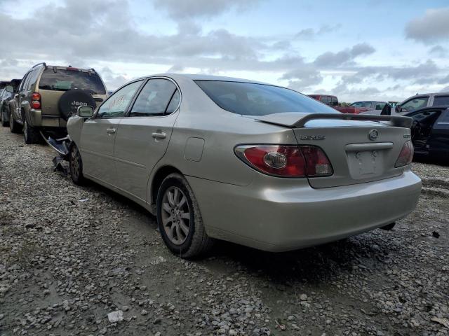 JTHBF30G220044587 - 2002 LEXUS ES 300 BEIGE photo 3