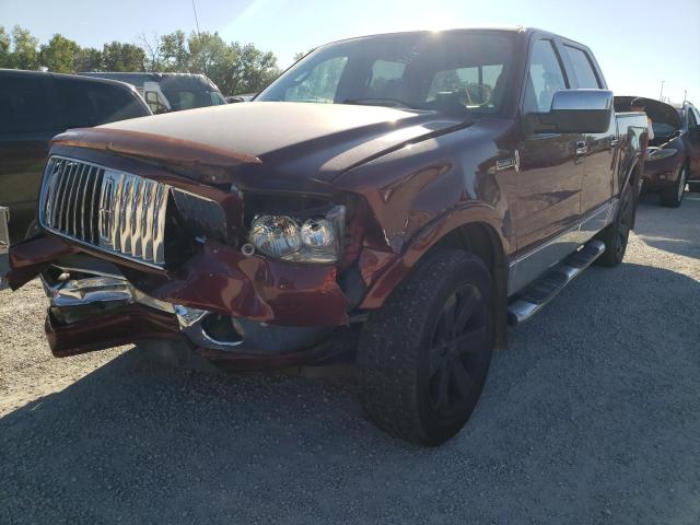 5LTPW18586FJ25141 - 2006 LINCOLN MARK LT MAROON photo 2