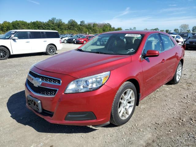 1G11D5SR9DF284547 - 2013 CHEVROLET MALIBU 1LT RED photo 2