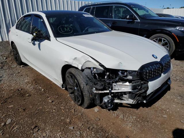 3MW5R7J07L8B10506 - 2020 BMW 330XI WHITE photo 1