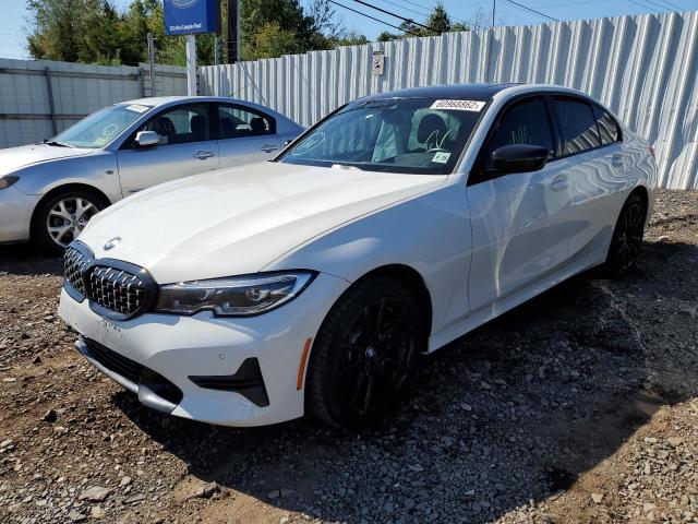 3MW5R7J07L8B10506 - 2020 BMW 330XI WHITE photo 2