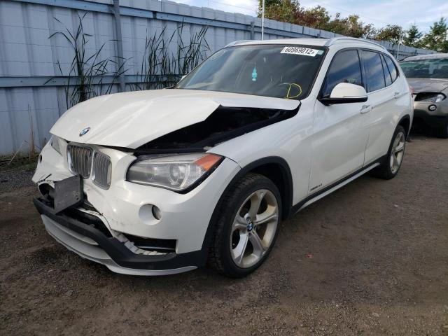 WBAVM5C58FVV93713 - 2015 BMW X1 XDRIVE3 WHITE photo 2