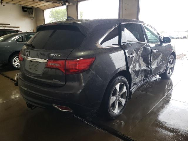 5FRYD4H2XEB029128 - 2014 ACURA MDX CHARCOAL photo 4