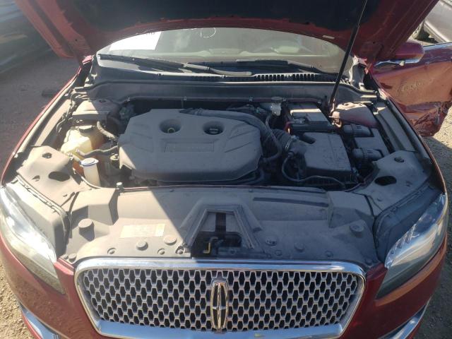 3LN6L5E94HR663889 - 2017 LINCOLN MKZ RESERV ბურგუნდია ფოტო 7