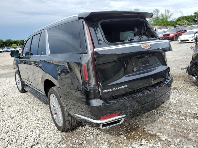 1GYS4KKLXMR467390 - 2021 CADILLAC ESCALADE E BLACK photo 3