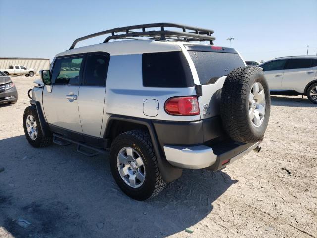 JTEZU11F78K004823 - 2008 TOYOTA FJ CRUISER SILVER photo 3