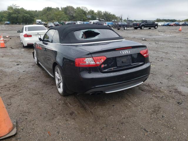 WAUVGAFH2BN013436 - 2011 AUDI S5 PRESTIG BLACK photo 3