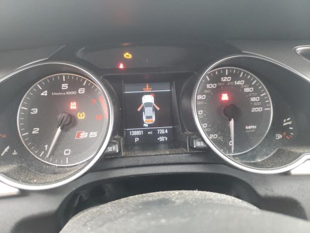 WAUVGAFH2BN013436 - 2011 AUDI S5 PRESTIG BLACK photo 8