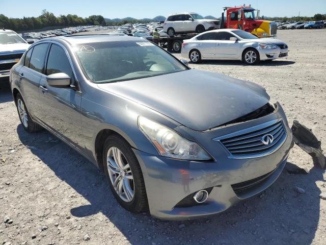 JN1CV6AR1CM674091 - 2012 INFINITI G37 GRAY photo 1