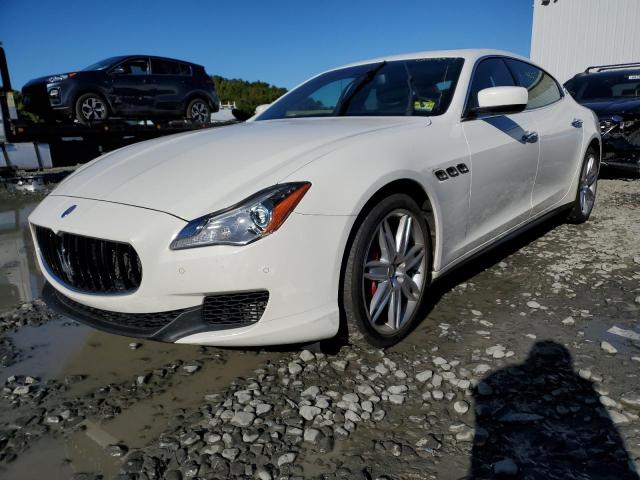 ZAM56RRA2E1077700 - 2014 MASERATI QUATTROPOR WHITE photo 2