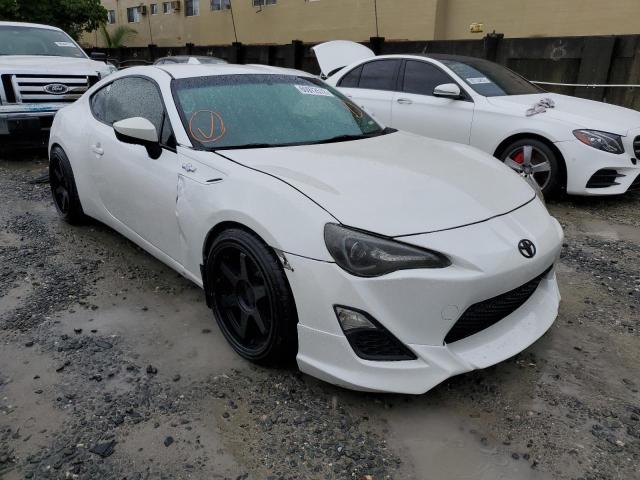 JF1ZNAA12D1716961 - 2013 TOYOTA SCION FR-S WHITE photo 1
