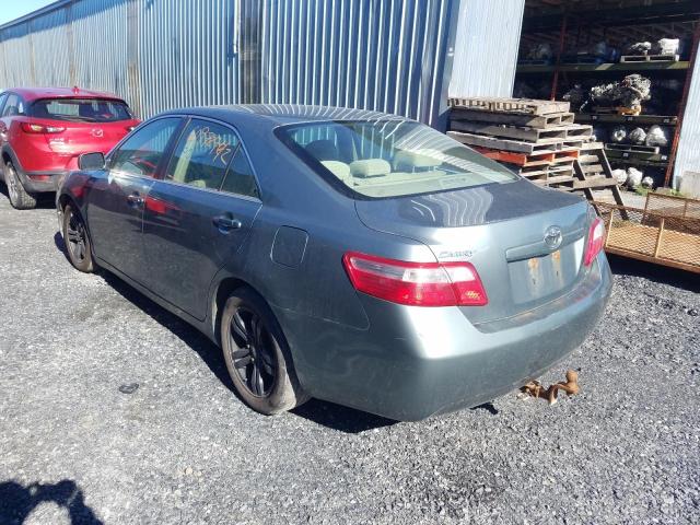 4T1BE46K97U568515 - 2007 TOYOTA CAMRY CE TEAL photo 3