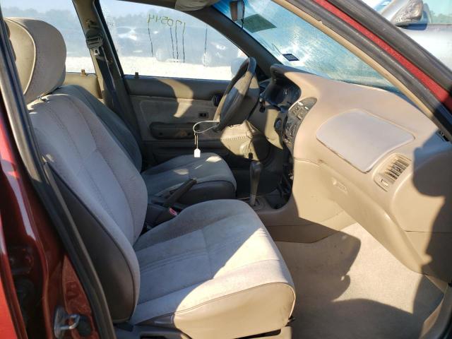 1Y1SK5264SZ018027 - 1995 GEO PRIZM BASE BURGUNDY photo 5