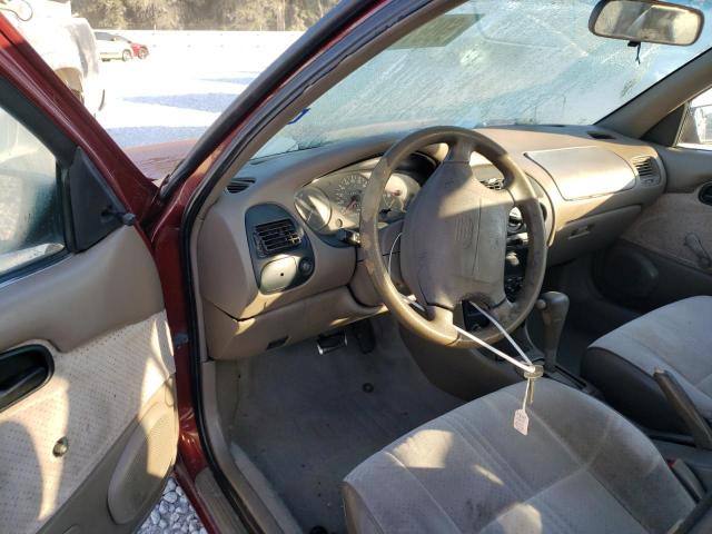 1Y1SK5264SZ018027 - 1995 GEO PRIZM BASE BURGUNDY photo 9