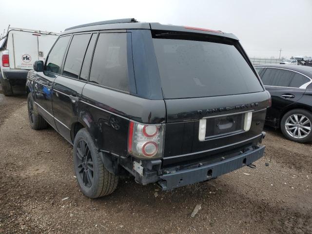 SALME1D44AA327768 - 2010 LAND ROVER RANGE ROVE BLACK photo 3