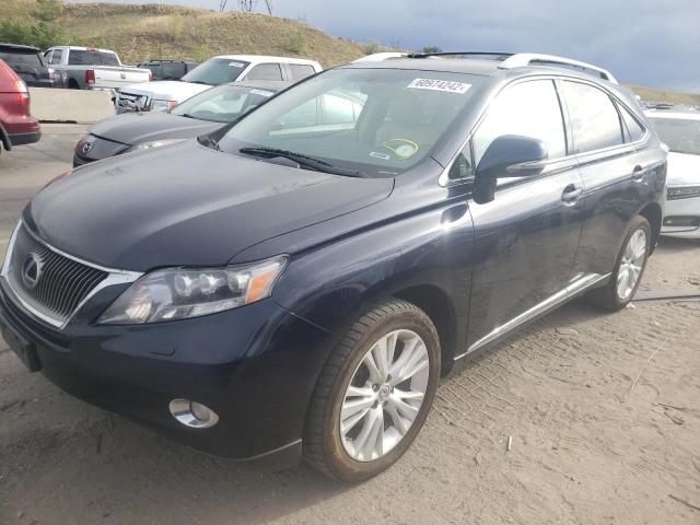 JTJBC1BA4A2415725 - 2010 LEXUS RX 450 BLUE photo 2