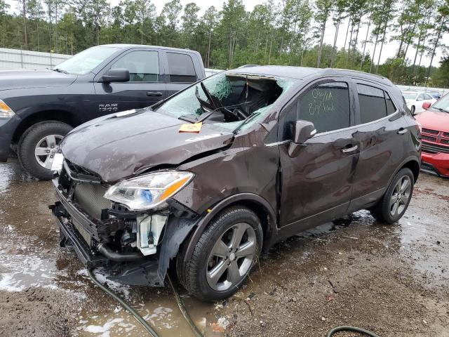 KL4CJBSBXEB538859 - 2014 BUICK ENCORE CON BROWN photo 2